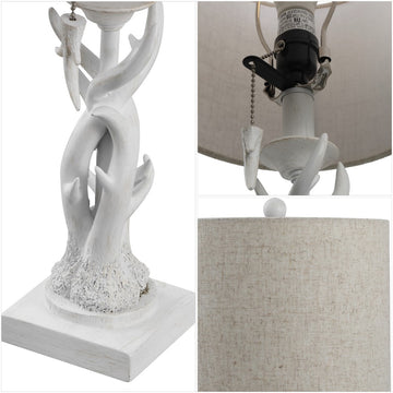 Gaston 20.5" Resin Mini LED Table Lamp